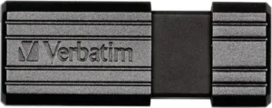 MEMORIE USB VERBATIM PINSTRIPE 8GB USB 2.0 NEGRU - 49062