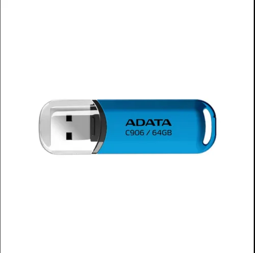 MEMORII USB 2.0 Adata 64GB albastru - AC906-64G-RWB