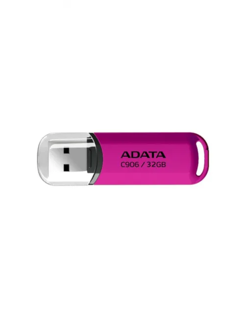 MEMORII USB Adata protectie capac 32GB roz  - AC906-32G-RPP