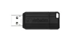 MEMORII USB Verbatim 2.0 PINSTRIPE 128GB BLACK - 49071