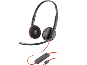 Poly Blackwire 3220 Stereo USB-C Headset +USB-C/A - 8X228A6