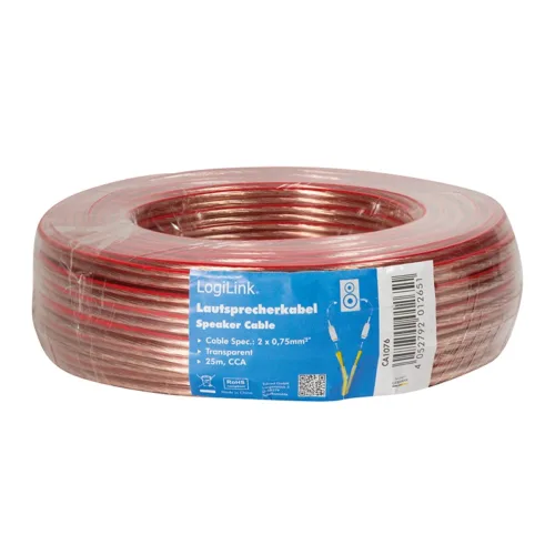 ROLA cablu audio LOGILINK conductor din CCA 2*0.75- CA1076