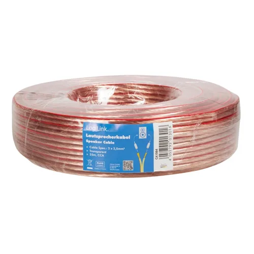 ROLA cablu audio LOGILINK conductor din CCA 2*2.5m- CA1084