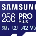 SAMSUNG PRO Plus 256GB microSD UHS-I U3 Full HD 4K-MB-MD256SA/EU