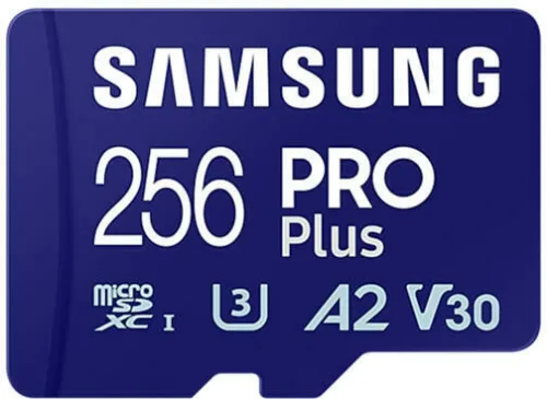 SAMSUNG PRO Plus 256GB microSD UHS-I U3 Full HD 4K-MB-MD256SA/EU