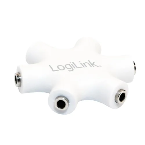 SPLITTER audio LOGILINK 6 x 3.5 jack stereo plasti- CA1088