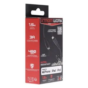 TNB XTREMWORK power delivery Lightning to USB Type- XCBLTC150
