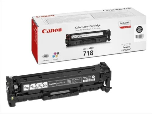 Toner Original Canon Black CRG-718B  CR2662B002AA