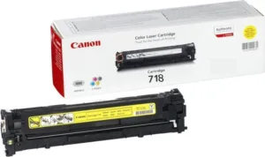 Toner Original Canon Yellow CRG-718Y  CR2659B002AA
