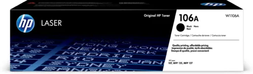 Toner Original HP Black 106A  W1106A
