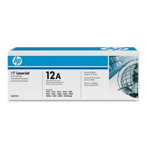 Toner Original HP Black 12A  Q2612A
