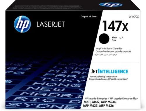 Toner Original HP Black 147X  W1470X