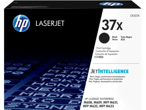 Toner Original HP Black 37X  CF237X