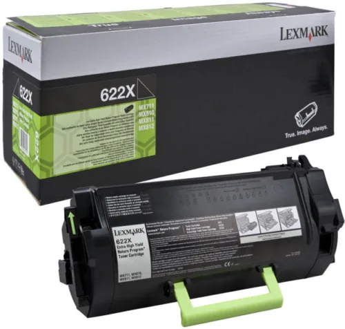 Toner Original Lexmark Black 62D2X00  62D2X00