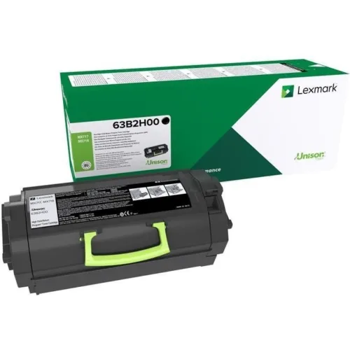 Toner Original Lexmark Black 63B2H00  63B2H00