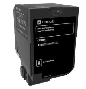 Toner Original Lexmark Black 74C2HK0  74C2HK0