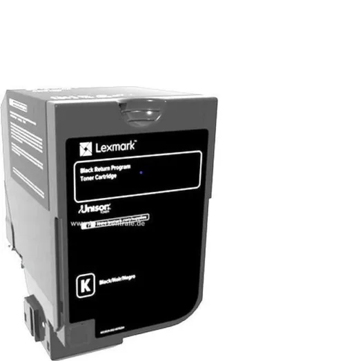 Toner Original Lexmark Black 75B20K0  75B20K0