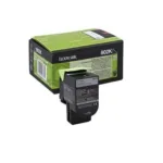 Toner Original Lexmark Black 80C20KE  80C20KE