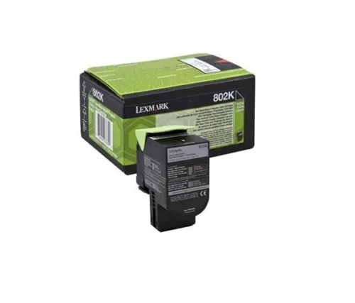 Toner Original Lexmark Black 80C20KE  80C20KE