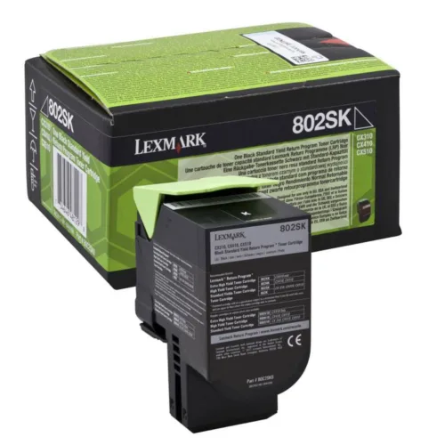 Toner Original Lexmark Black 80C2SK0  80C2SK0