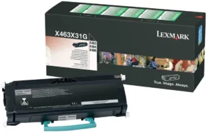 Toner Original Lexmark Black X463X31G  X463X31G
