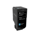 Toner Original Lexmark Cyan 74C20CE  74C20CE
