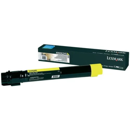 Toner Original Lexmark Yellow X950X2YG  X950X2YG