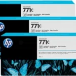 Tri-Pack Original HP Photo Black 771C  B6Y37A