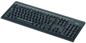 FUJITSU KB410 USB Black US - S26381-K511-L402