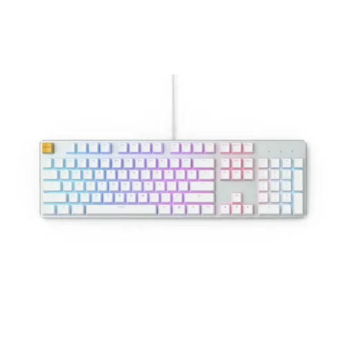 Glorious PC Gaming Race GMMK Full Size White Ice E- GLO-GMMK-FS-BRN-W
