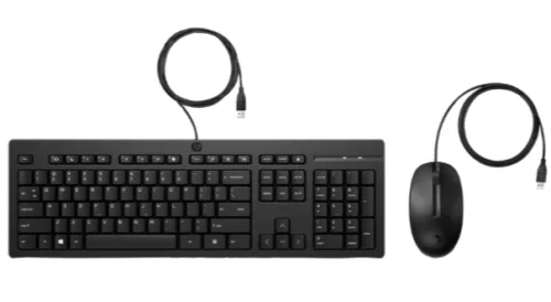 HP 225 Wired Mouse and Keyboard Combo (EN) - 286J4AA#ABB
