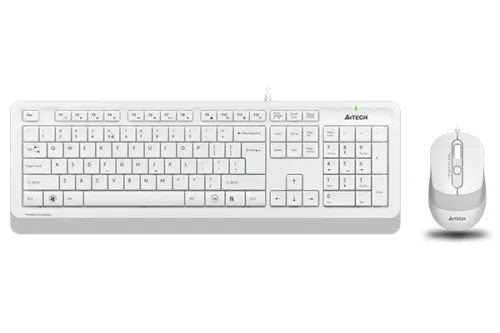 Kit TASTATURA si Mouse A4TECH Fstyler FM10+FK10 wi- F1010-W