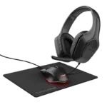 Kit Trust GXT790 TRIDOX 3-IN-1 negru - TR-25117