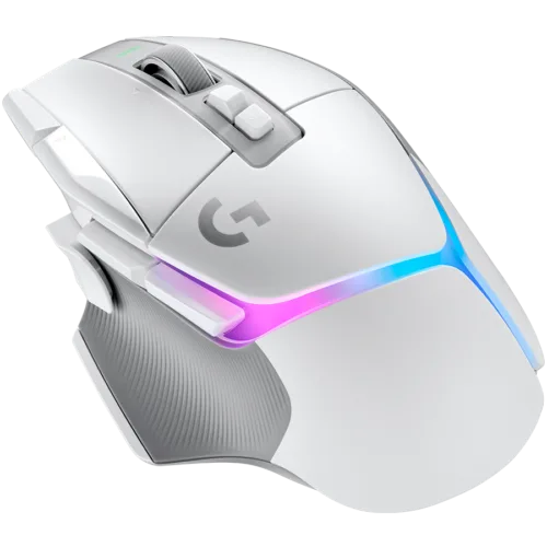 LOGITECH G502 X PLUS  - WHITE/PREMIUM - 2.4GHZ - E- 910-006171