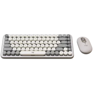 LOGITECH POP ICON COMBO - OFF WHITE - US INTL - BT- 920-013141
