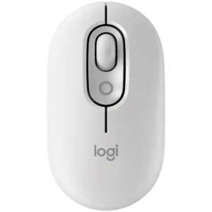 LOGITECH POP Mouse with emoji - OFF-WHITE - BT  - - 910-007411
