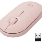LOGITECH Pebble Mouse 2 M350s - TONAL ROSE - BT - - 910-007014