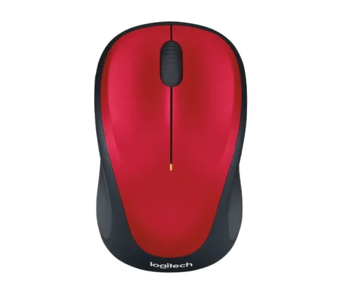 LOGITECH Wireless Mouse M235 - EMEA - RED - 910-002496