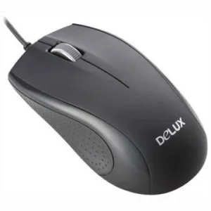 MOUSE DELUX PC sau NB cu fir USB optic 800 dpi but- DLM-136BU