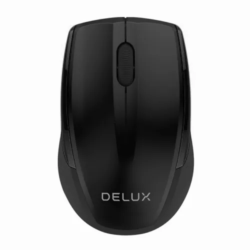 MOUSE DELUX PC sau NB wireless 2.4GHz optic 1600 d- M321GX-BK