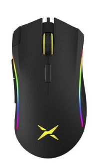 MOUSE DELUX gaming cu fir USB optic 4000 dpi butoa- M625BU-BK