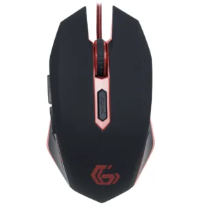 MOUSE GEMBIRD gaming cu fir USB optic 2400 dpi but- MUSG-001-R