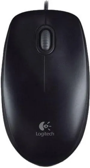 MOUSE LOGITECH B100 PC sau NB cu fir USB optic 800- 910-003357