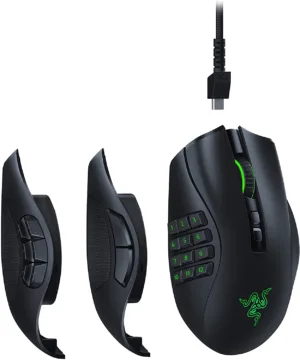 MOUSE RAZER Naga Pro gamingcu fir|wirelessUSB|2.4G- RZ01-03420100-R3G1
