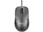 MOUSE TRUST IVERO WIRED BLACK - 20404