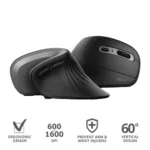 MOUSE Trust  Verro Ergonomic Wireless Mouse - 23507