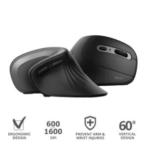 MOUSE Trust  Verro Ergonomic Wireless Mouse - 23507