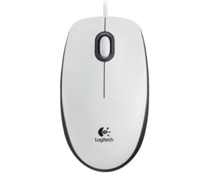 MOUSE USB OPTICAL M100/WHITE- 910-006764