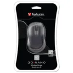 MOUSE WIRELESS Verbatim Go Nano Wireless Mouse 2.4- 49042
