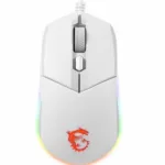 MSI Clutch GM11 wired symmetrical Mouse WHITE - CLUTCH GM11 WHITE